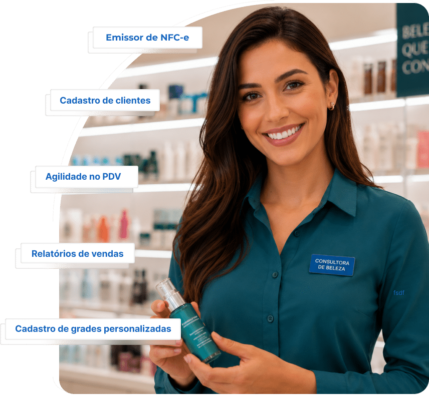 sistema de gestão para loja de cosméticos