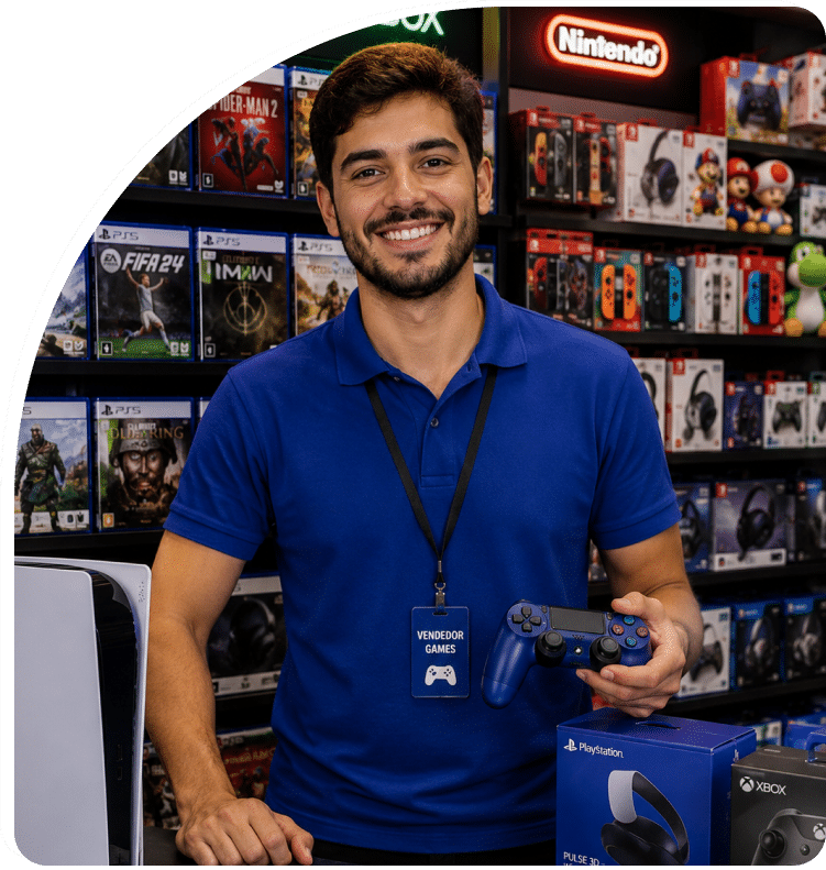 sistema para loja de games